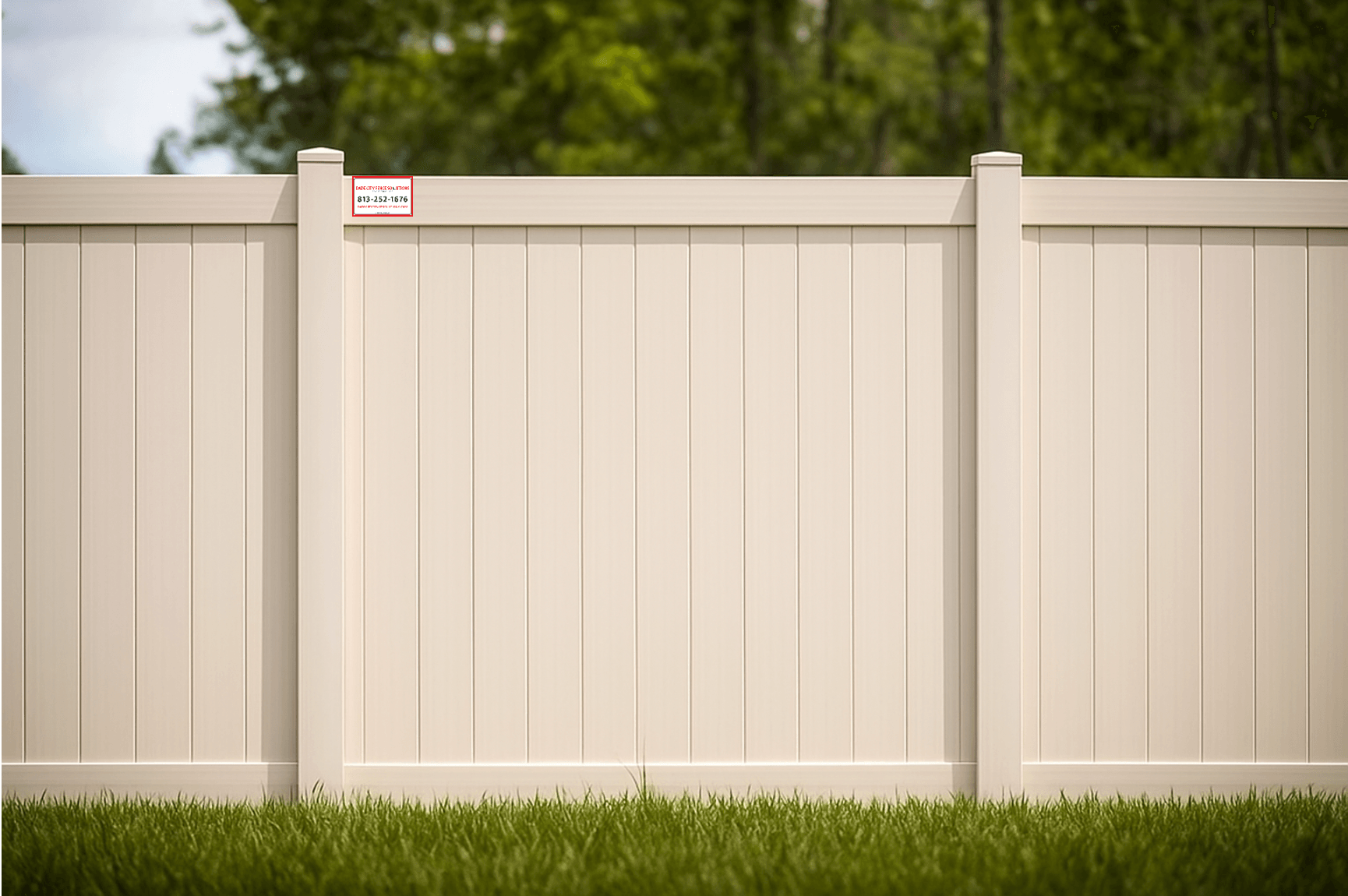 Vinyl Fence